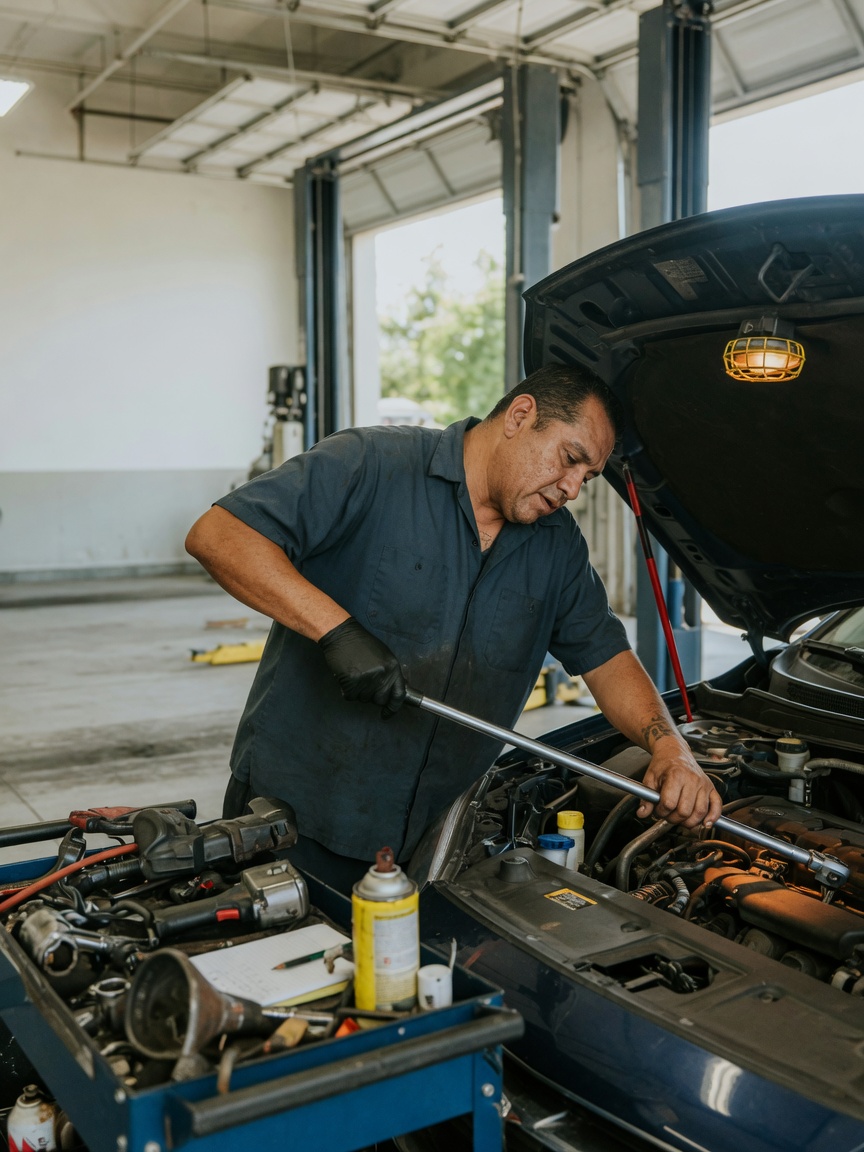 Big O Tires operations visual