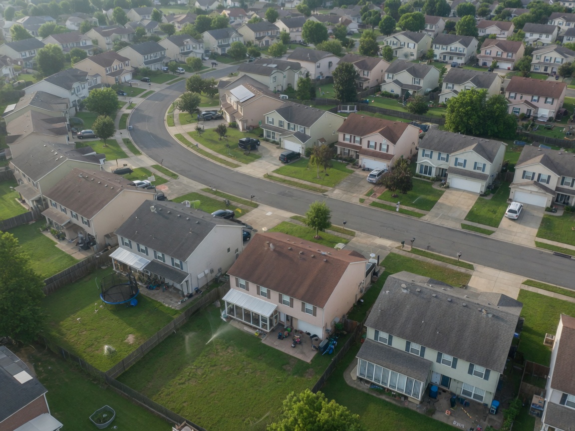 Budget Blinds route-density visual