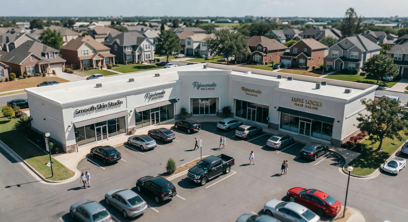 European Wax Center local market density visual