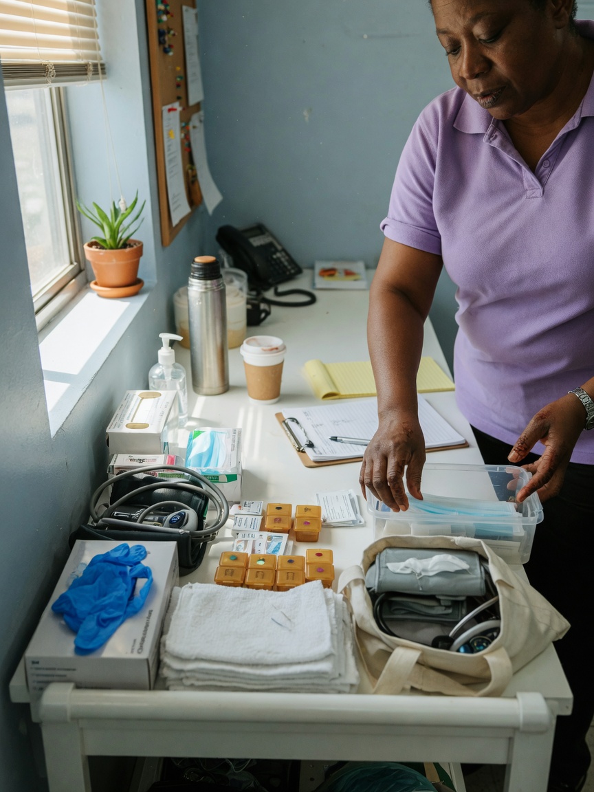 FirstLight Home Care operations visual