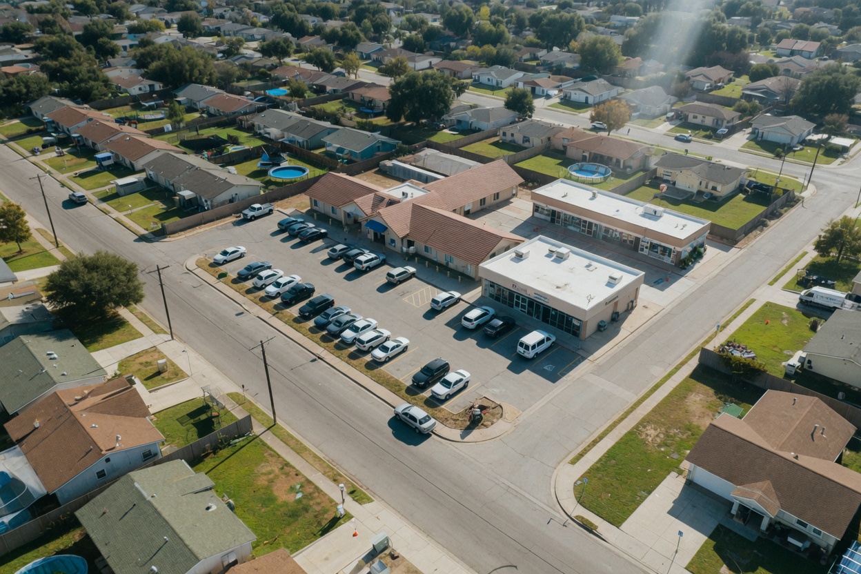 FirstLight Home Care route-density visual