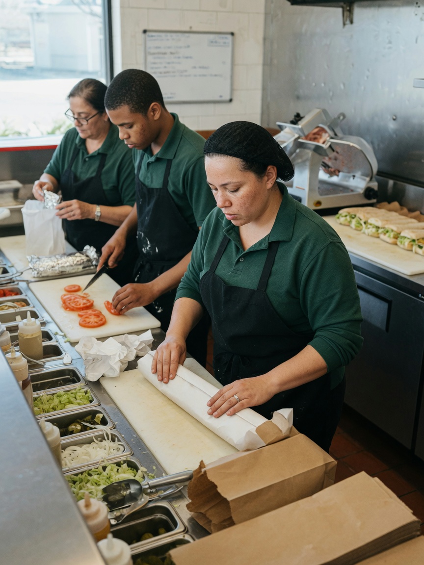 Jersey Mike's Subs operations visual