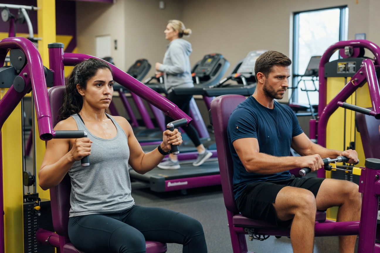 Planet Fitness franchise business model visual