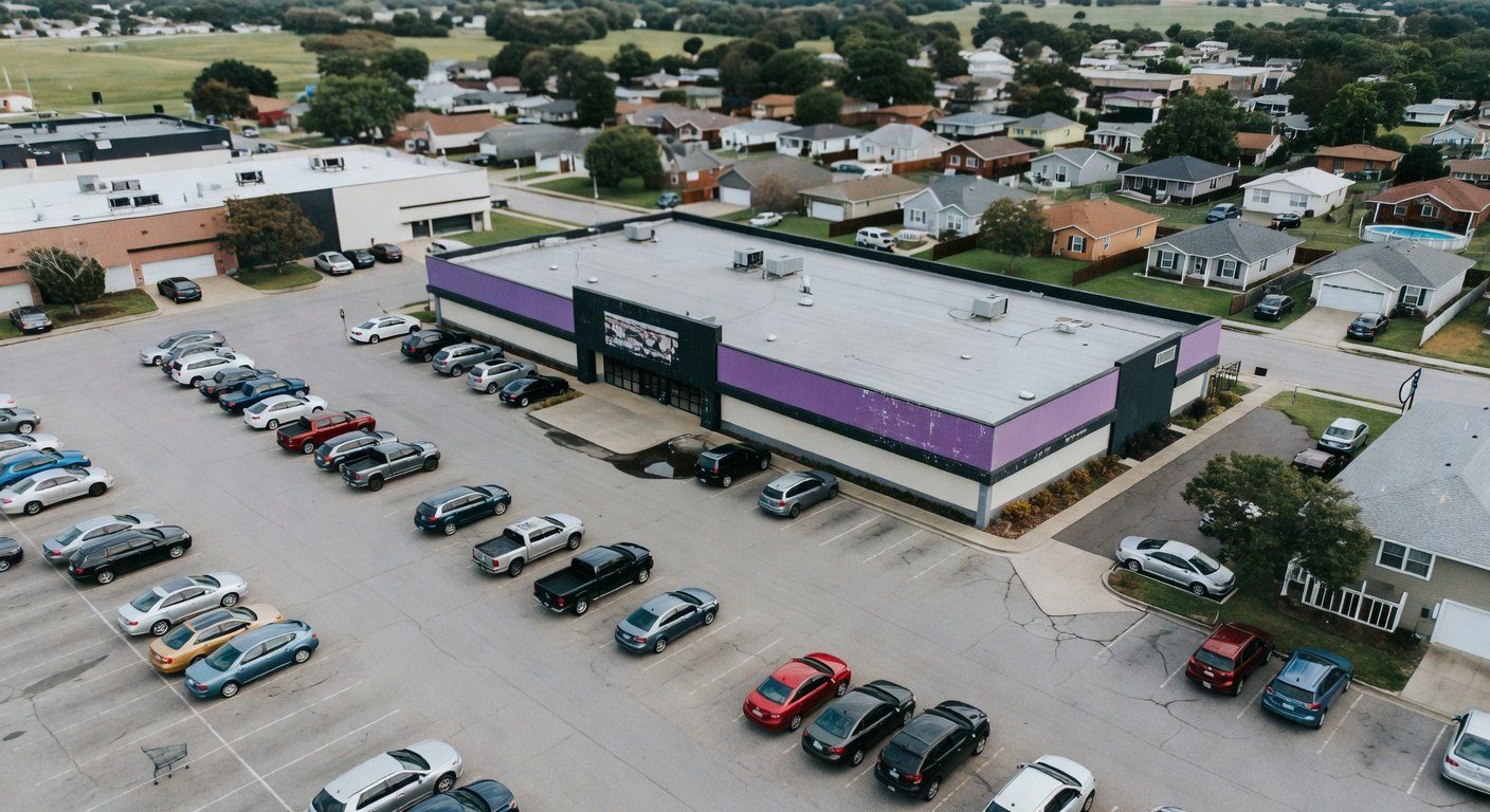 Planet Fitness local market density visual