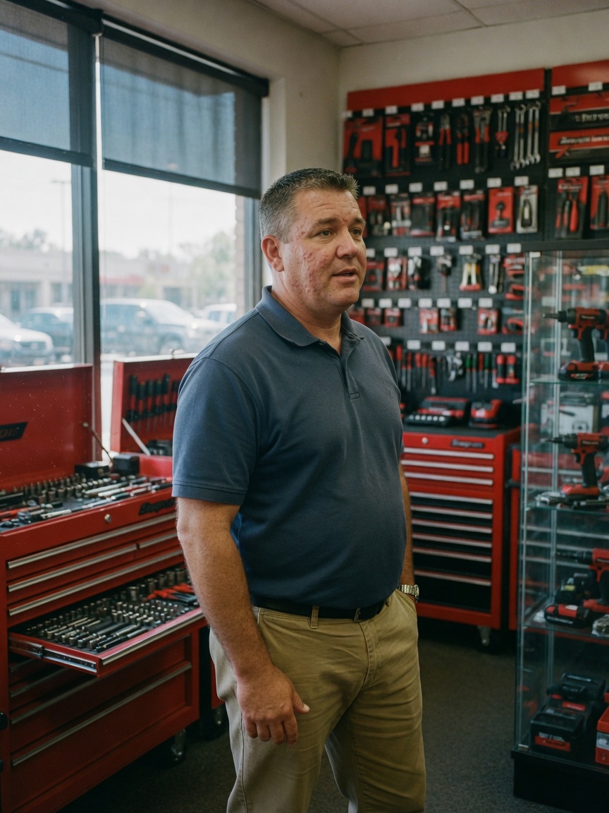Snap-on Tools operator persona