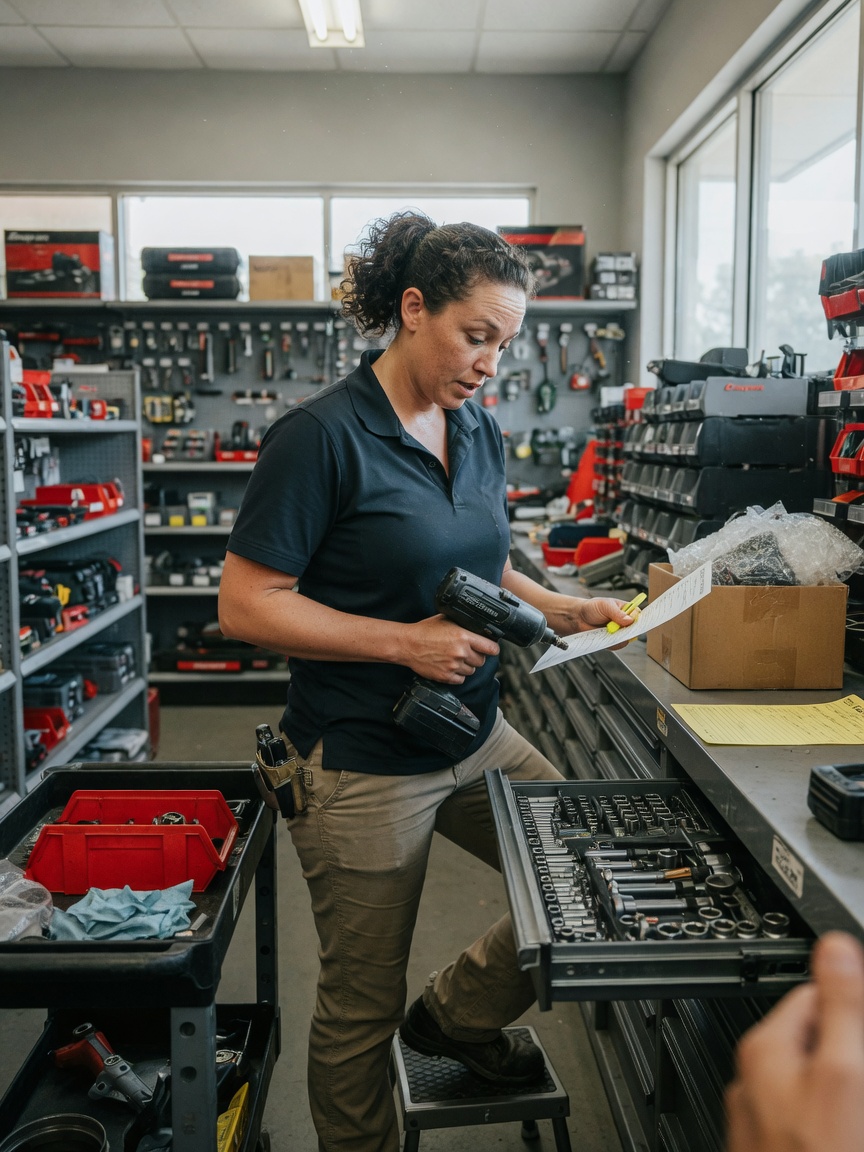 Snap-on Tools operations visual