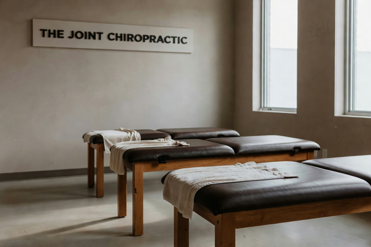 The Joint Chiropractic franchise business model visual